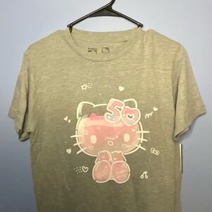 Hello Kitty Gray and Pink Short Sleeve Tee and Gap tee shirt